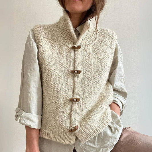 Nina™ Cardigan uden ærmer