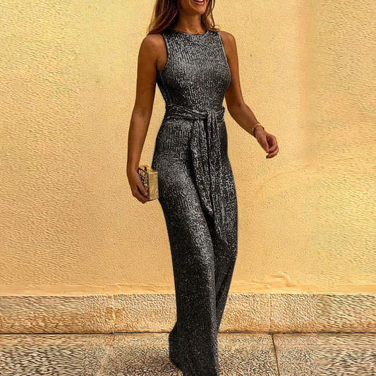 Tess - Jumpsuit med glitter